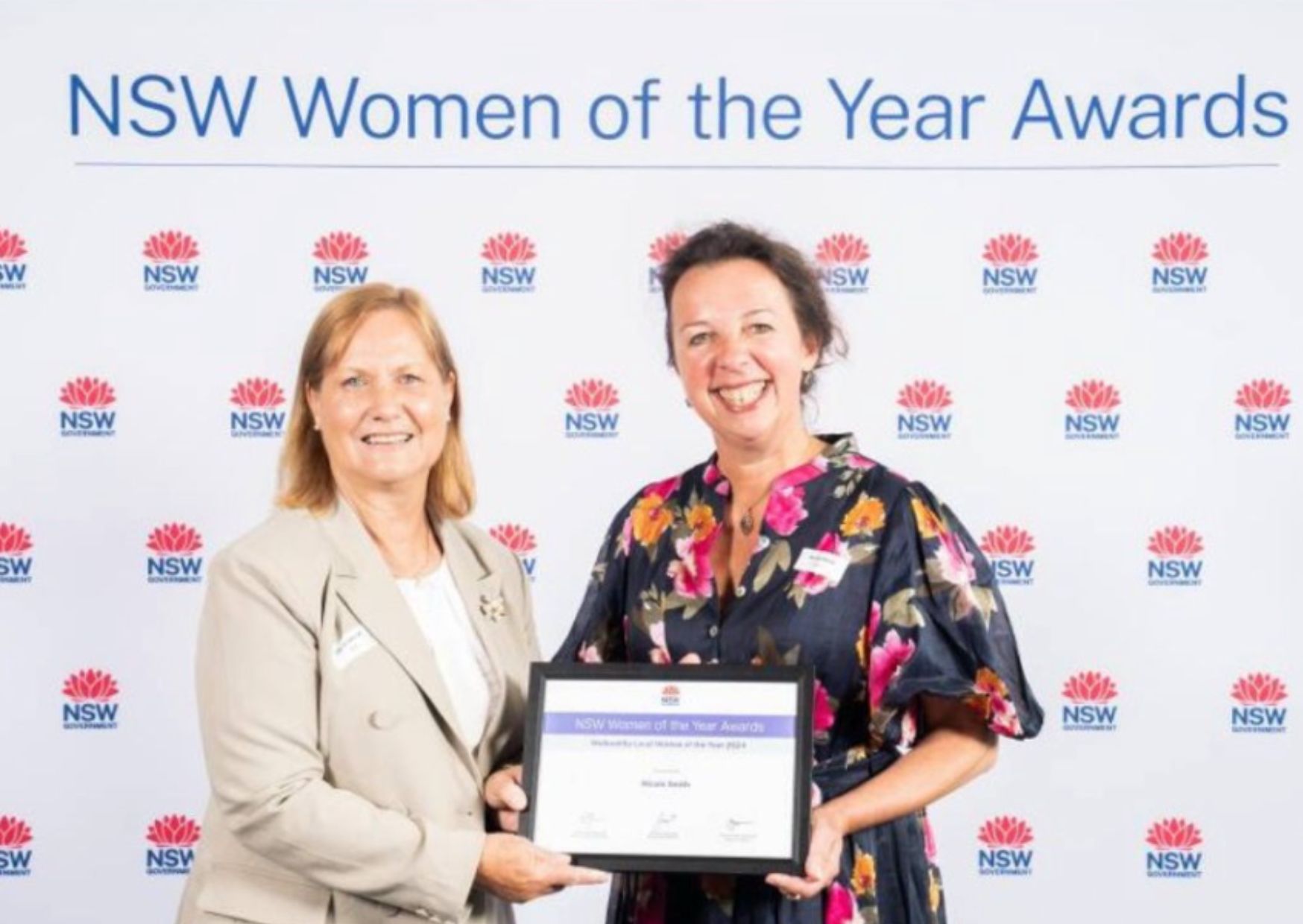 SHCF Chair Nicole Smith named Woman of the Year – Wollondilly